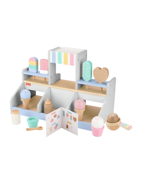 Mi Primera Heladería De Madera Fisher Price Mattel Juego Didáctico Unisex