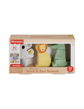Animalitos Apilables Fisher Price juego didáctico infantil unisex