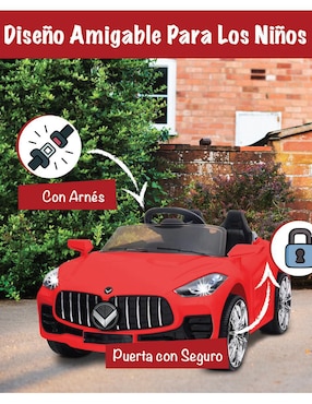 Automóvil montable Kids House de batería