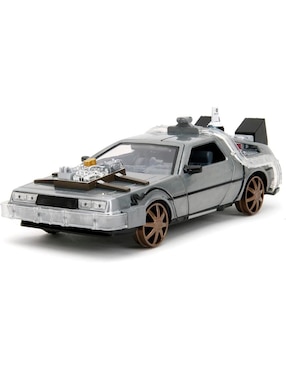 Vehículo A Escala Jada Toys DeLorean Time Machine