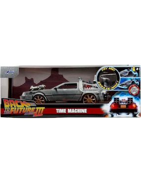 Vehículo a escala Jada Toys delorean time machine