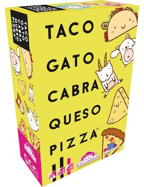 Taco, Gato, Cabra, Queso, Pizza Blue Orange