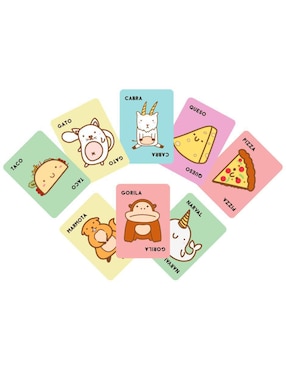 Taco, Gato, Cabra, Queso, Pizza Blue Orange