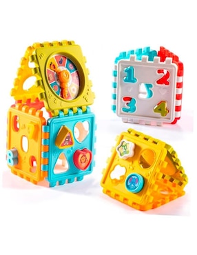 Likepink Juguete Niños Didáctico Educativo 6 en 1 Pinky Bby
