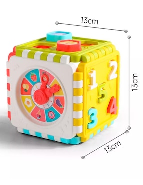 Likepink Juguete Niños Didáctico Educativo 6 en 1 Pinky Bby