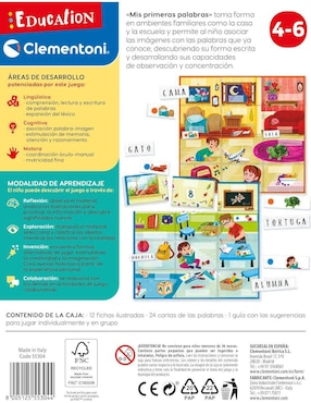 Aprendo Mis Primeras Palabras Clementoni