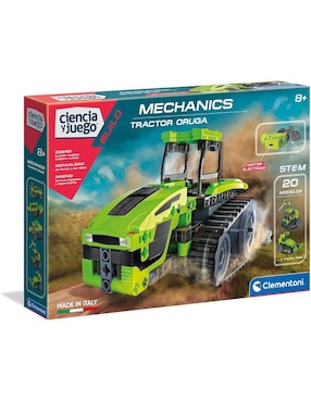 Clementoni Mechanics Tractor Oruga 55427