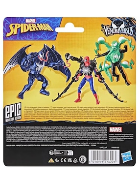 Figura de acción articulada Venomversus Venom Marvel