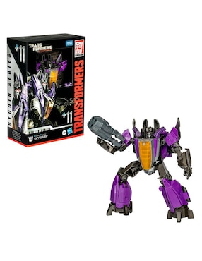 Figura de acción articulada Transformers Skywarp Transformers 2 en 1