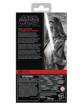 Figura de colección articulada Star Wars: The Acolyte Jedi Master Vernestra Rwoh Play Doh