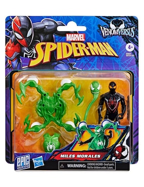 Figura de acción articulada VenomVersus Miles Morales deluxe Marvel