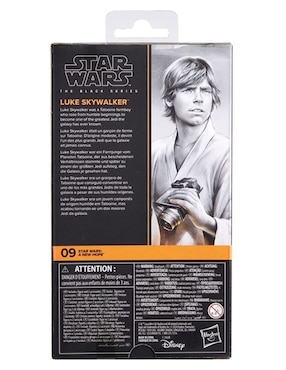 Figura de acción Star Wars The Black Series Luke Skywalker Star Wars