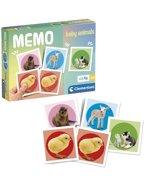 Memo Pocket Baby Animals Clementoni