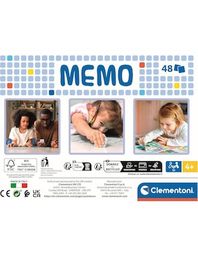 Memo Pocket Animales De La Granja Clementoni