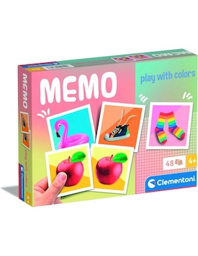 Memo Pocket Juega Con Colores Clementoni