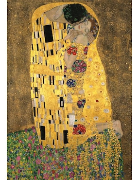 Rompecabezas Klimt: El beso el beso Clementoni 1000 piezas