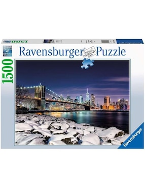 Rompecabezas New York City Invierno Ravensburger 1500 Piezas