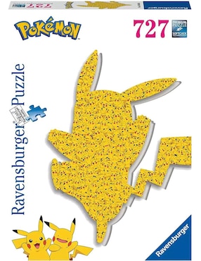 Rompecabezas Videojuegos Pikachu Pokémon Ravensburger 727 Piezas