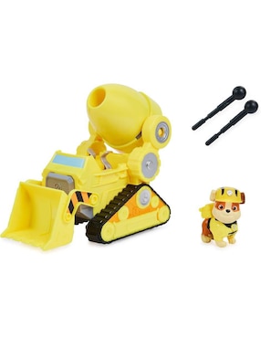 Camión Mezclador Spin Master Rubble Paw Patrol