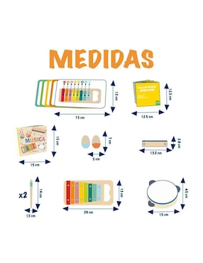 Kit Musical Montessori Magicamente EB001