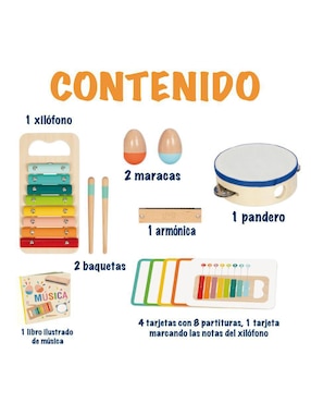 Kit Musical Montessori Magicamente EB001