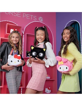 Muñeca Hello Kitty Sanrio Purse Pets