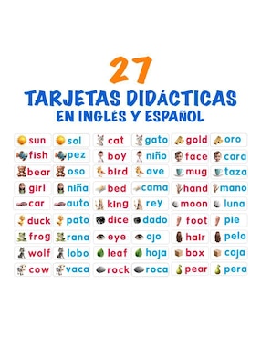 Juguete Abecedario Educativo Español Ingles Magicamente juego didáctico infantil unisex