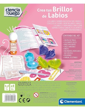 Crea tus brillos de labios Clementoni
