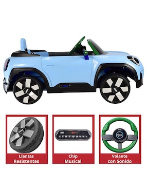 Automóvil montable Joykoo Mini Aceman recargable