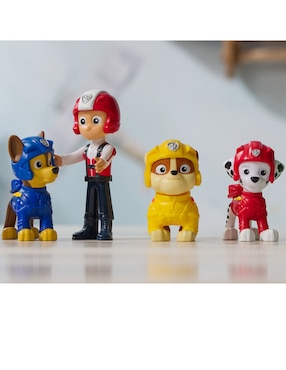 Set figuras acción articulada Rescue Paw Patrol
