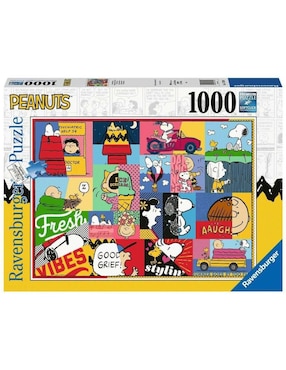 Rompecabezas Película Vida De Peanuts Ravensburger 1000 Piezas