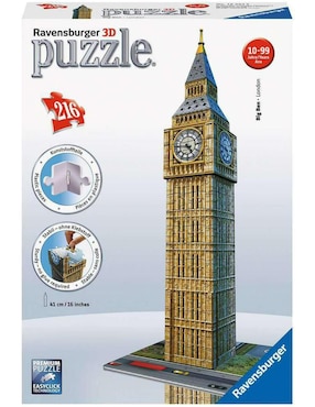 Rompecabezas Londres Big Ben Ravensburger 216 Piezas