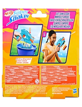 Lanzador de agua Nerf Super Soaker Mini Dunk Fill