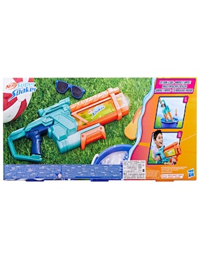 Lanzador de agua Nerf Super Soaker Mega Dunk-fill