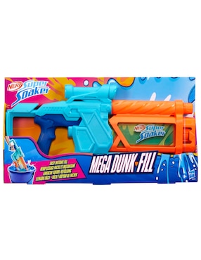 Lanzador de agua Nerf Super Soaker Mega Dunk-fill
