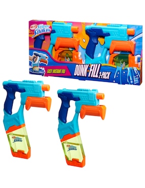 Set lanzador de agua Nerf Super Soaker Dunk Fill 2-Pack