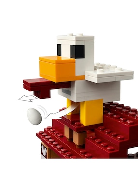 Lego Minecraft El Ataque a la Aldea del Globo de Ghast 21273 Minecraft