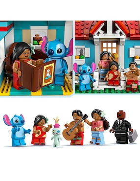Lego Disney Animation Casa en la playa de Lilo y Stitch 43268
