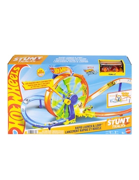 Pista armable Mattel Desafío Turbina de Acción