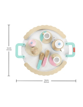 Juego De Té De Mader Fisher Price juego armable infantil unisex