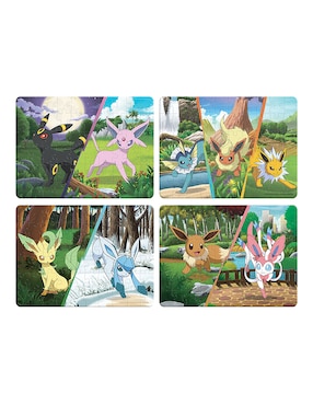 Rompecabezas Pokémon 4 en 1 Novelty 240 piezas
