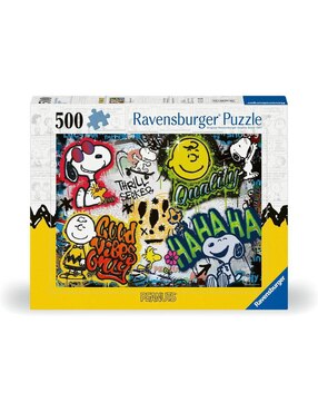 Rompecabezas Peanuts Graffiti Ravensburger 500 piezas