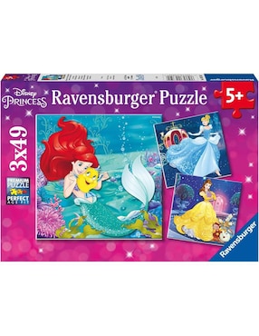 Rompecabezas Aventuras de Princesas Ravensburger 147 piezas
