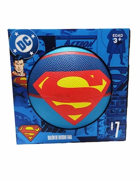 Balón Warner Bros Dc Superman para básquetbol infantil
