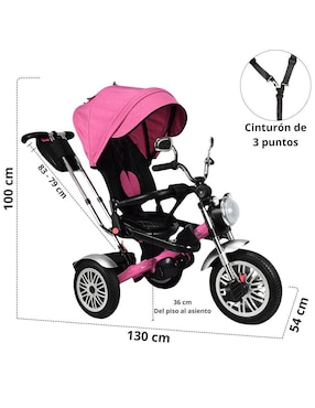 Triciclo Joykoo Giratorio 360 unisex