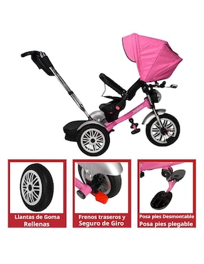 Triciclo Joykoo Giratorio 360 unisex