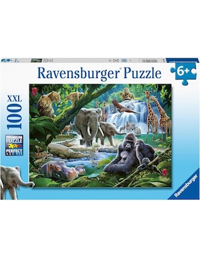 Rompecabezas Animales de la Selva Ravensburger 100 piezas