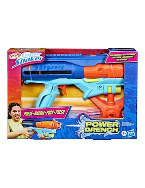 Lanzador de agua Nerf Super Soaker Power Drench