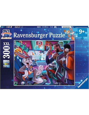 Rompecabezas película Bugs Bunny - Space Jam Gamestation Ravensburger 300 piezas