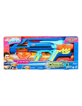 Lanzador de agua nerf super soaker power drench xl